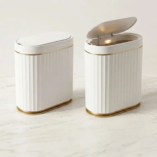 2 Gallon Touchless Trash Can-Smart & Hygienic (Set of 1)