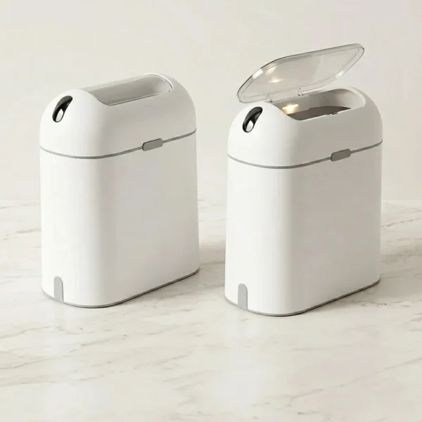 2.5 Gallon Touchless Trash Can-Smart Waste Bin (Set of 1)