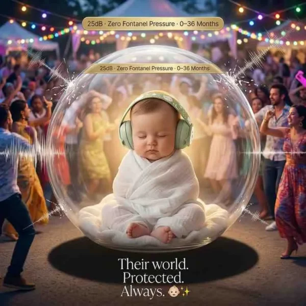 Baby Noise Cancelling Earmuffs-Infant Ear Protection (Set of 1)