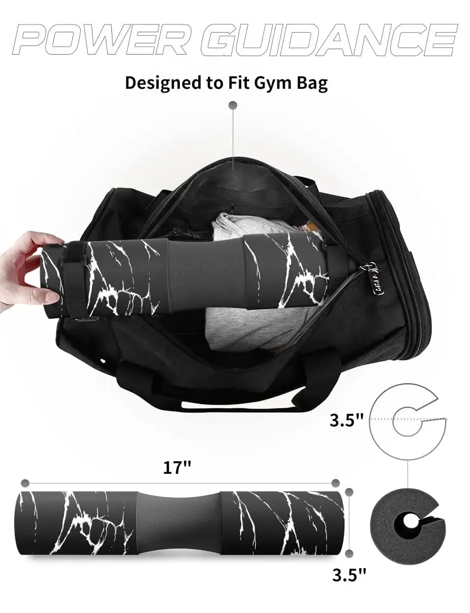 Barbell Squat Pad-Neck & Shoulder Support Cushion (Set of 1)