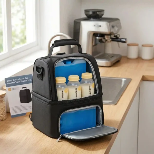 Breast Milk Ice Cooler Bag – Insulated Travel Bag (Set of 1)