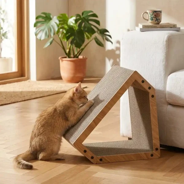 Cat Scratcher 5 Pieces Board Box – Durable Set (Set of 1)
