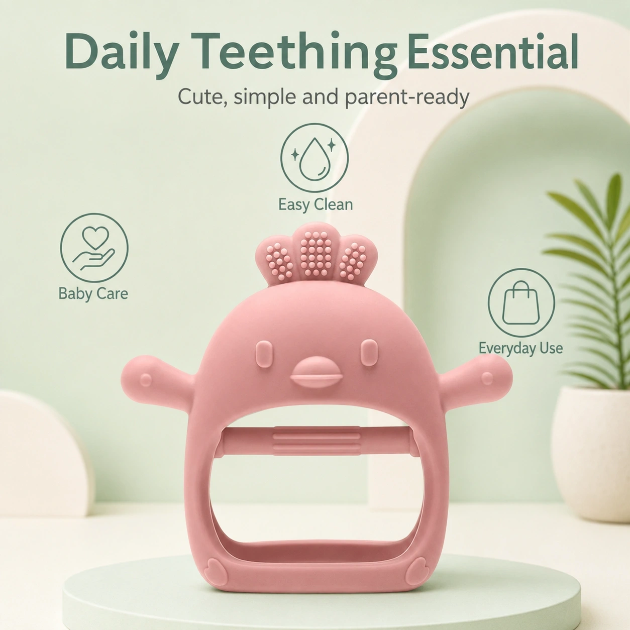 Cat Shape Baby Teether - Image 5