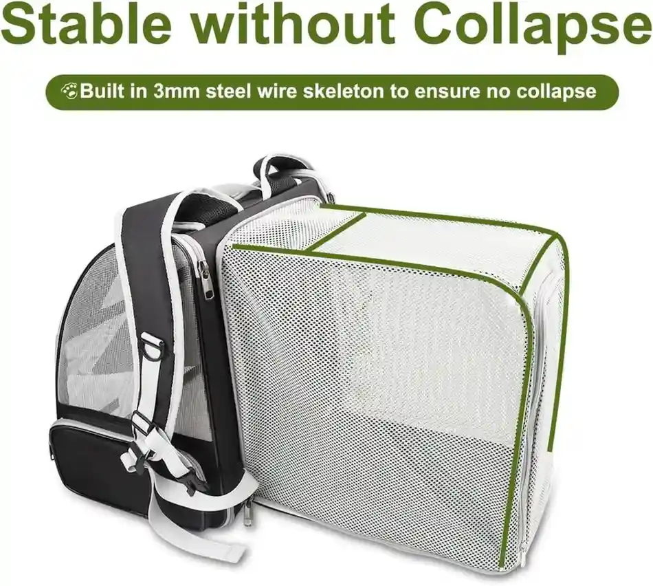 Expandable Cat Backpack Travel Bag (Set of 1)