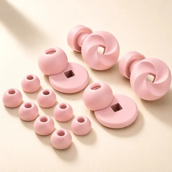 Noise Cancelling 2 Pairs Earplugs-33dB for Sleep (Set of 2)