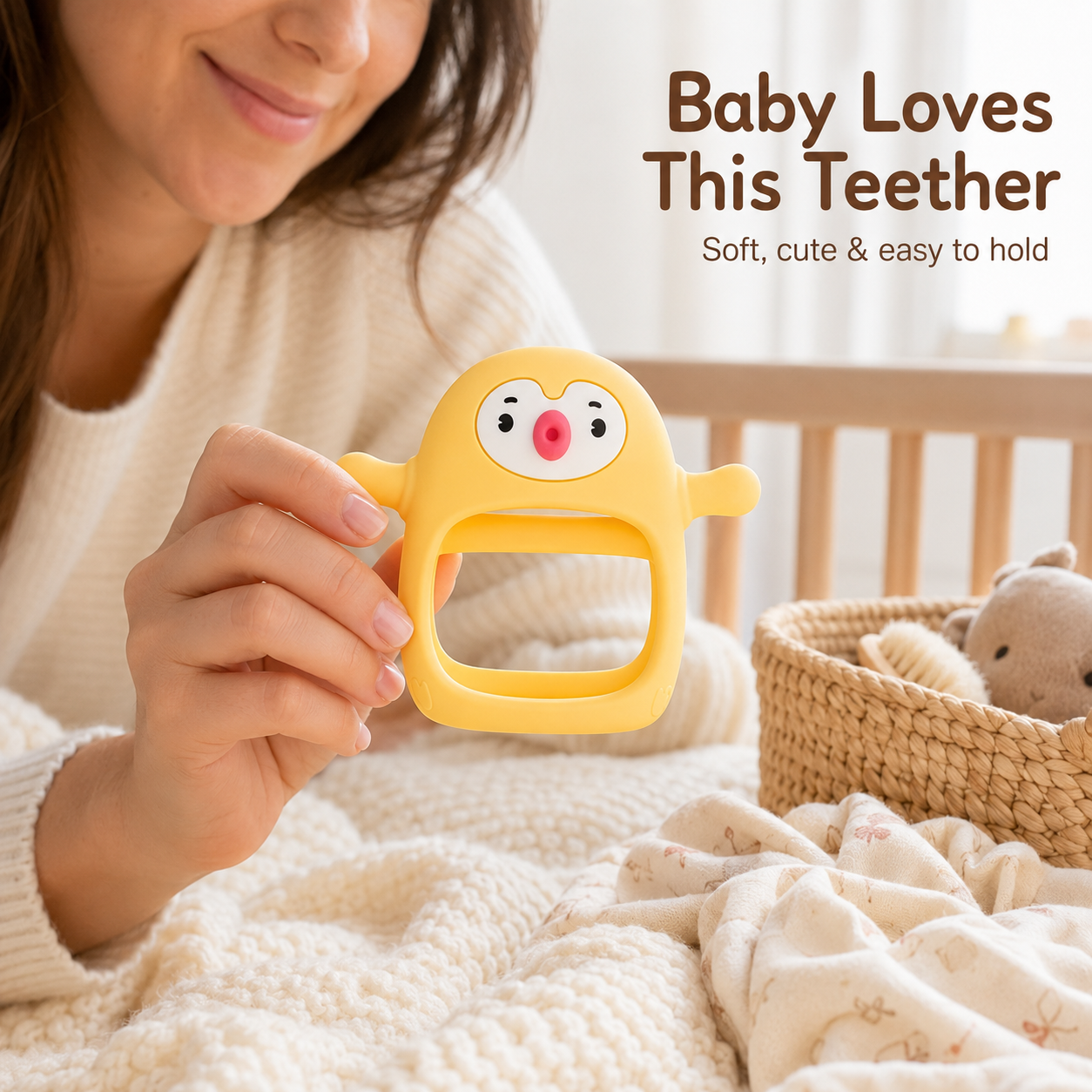 Penguin Baby Teething Toy - Image 5
