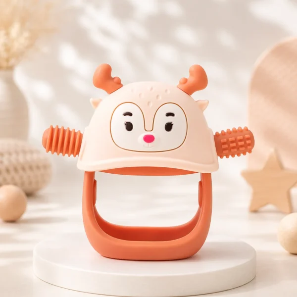 Reindeer Baby Teether Toy for infants